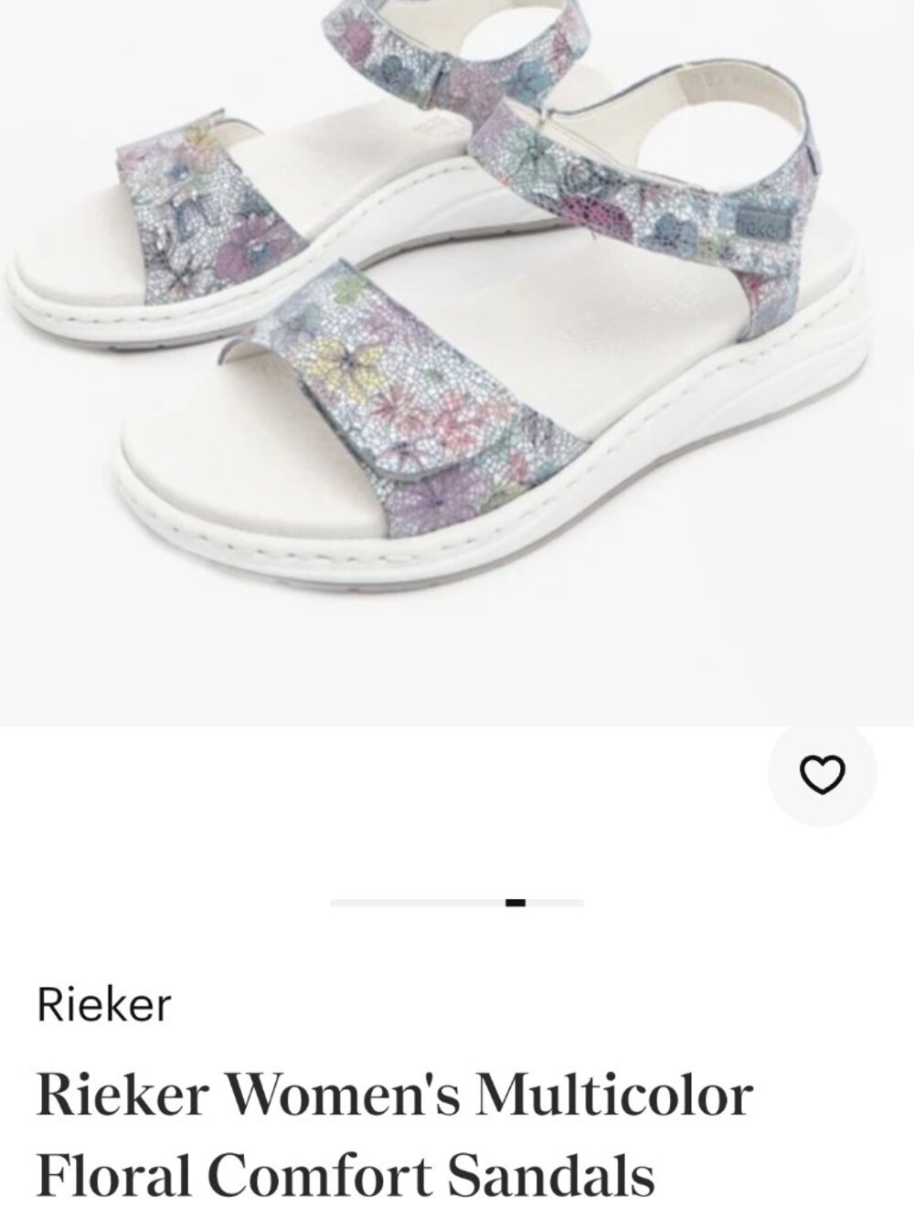 Reiker women's wedge comfort sandal size 39